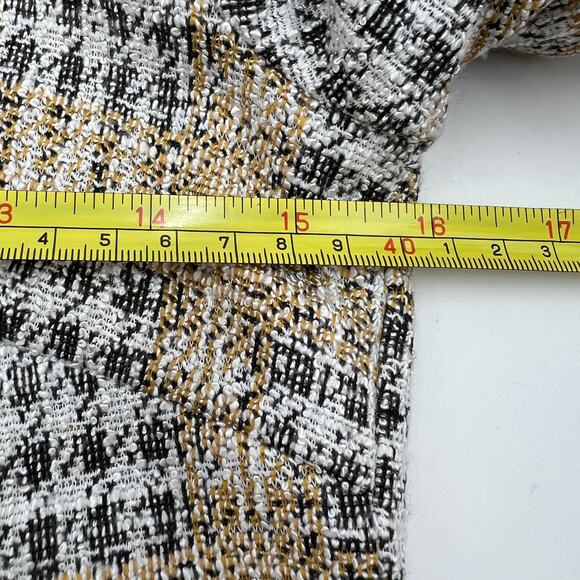 Walter Baker Tia Midi Dress Plaid Long Sleeves Knit Preppy - Picture 6 of 9